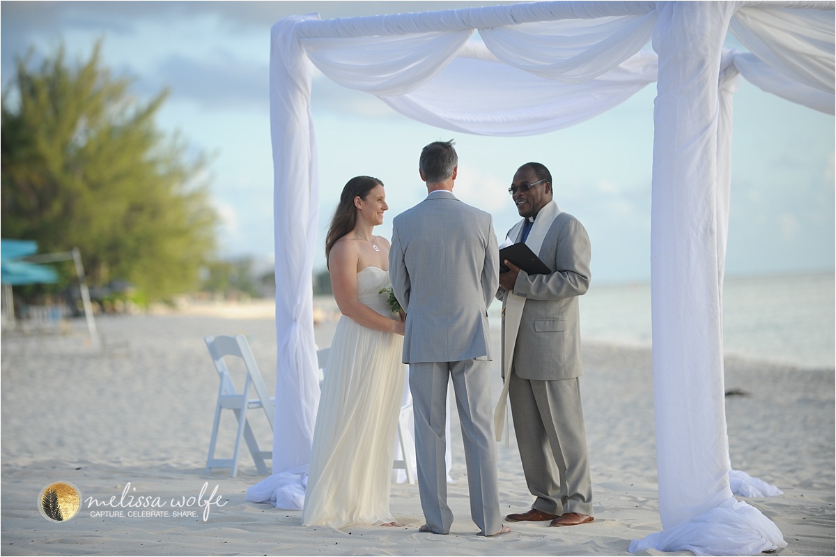 Intimate Wedding Luxury Caribbean Resort photographed by Melissa Wolfe
